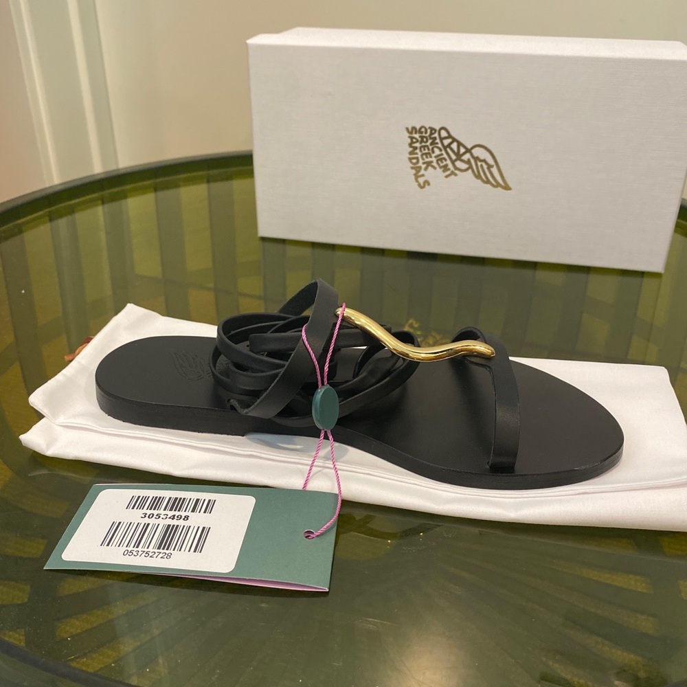 Ancient Greek Sandals Nemesis wrap-around sandals